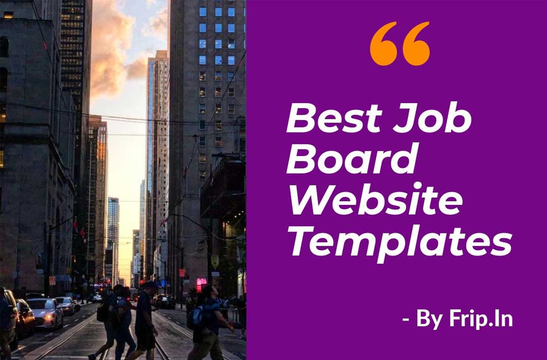 10 Best Job Board Website Templates 2024 Frip.in
