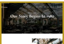Korina Restaurant WordPress Theme