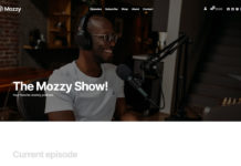 Mozzy WordPress Podcasting Theme By Cssigniter