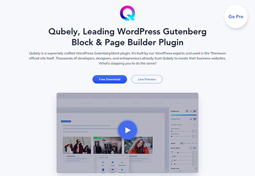 Qubely-Pro-Block-Page-Builder-Plugin