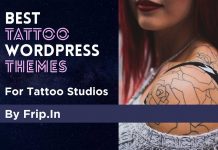 8 Best Tattoo WordPress Themes 2025 For Tattoo Studio