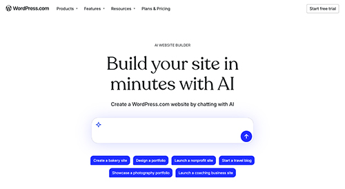 wordpress.com-ai-webiste-builder